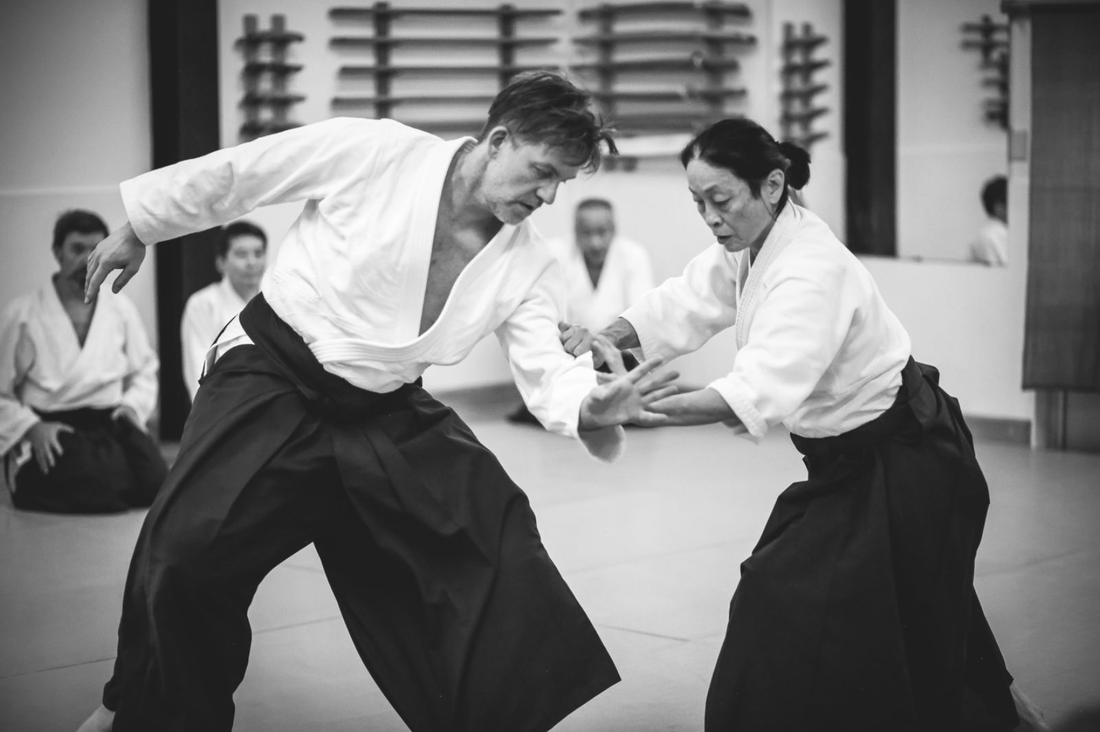 Gaute Lambertsen Sensei 6. dan i Skøyen Aikido